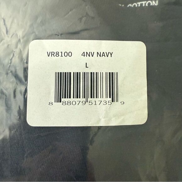 Nautica Blue Short Sleeve Tee 4NV Navy Crew Neck T-Shirt Men’s Size Large - Picture 6 of 6